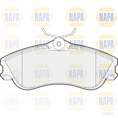 Brake Pad Set, disc brake (PBP7017)