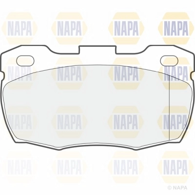 Brake Pad Set, disc brake (NBP1657)