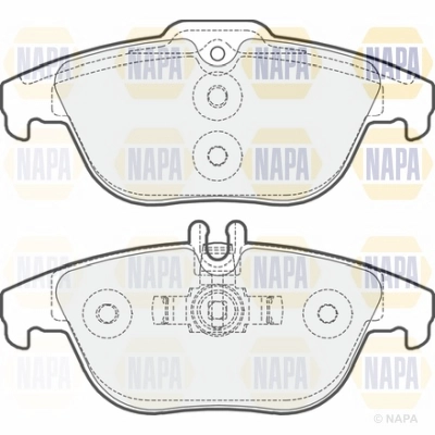 Brake Pad Set, disc brake (NBP1206)