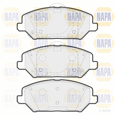 Brake Pad Set, disc brake (PBP7741)