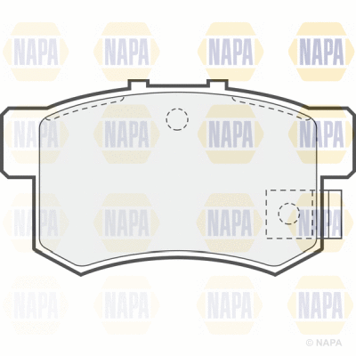 Brake Pad Set, disc brake (PBP7474)