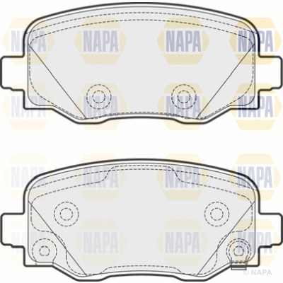 Brake Pad Set, disc brake (PBP7201)