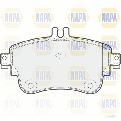 Brake Pad Set, disc brake (PBP7103)