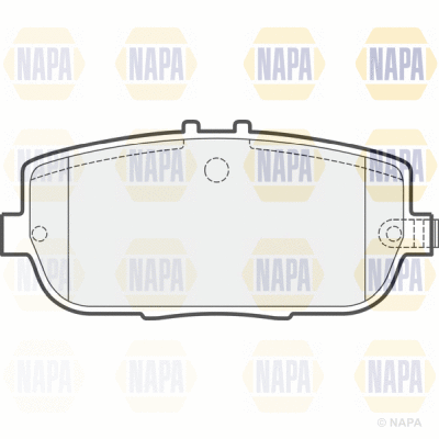 Brake Pad Set, disc brake (PBP7655)