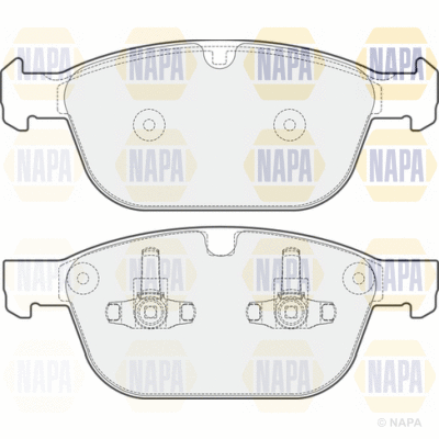 Brake Pad Set, disc brake (PBP7144)