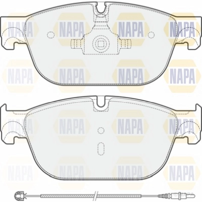 Brake Pad Set, disc brake (NBP1305)
