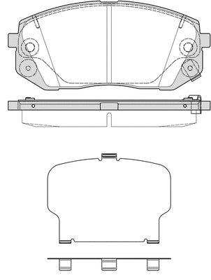 Brake Pad Set, disc brake (PBP7787)