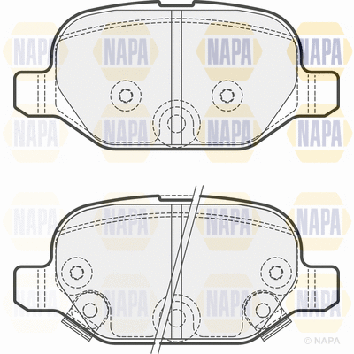 Brake Pad Set, disc brake (PBP7562)