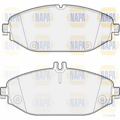 Brake Pad Set, disc brake (NBP1664)