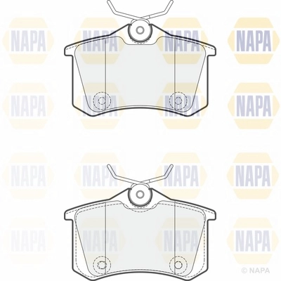 Brake Pad Set, disc brake (NBP1712)