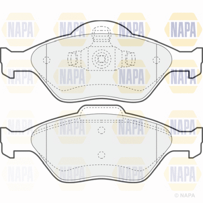 Brake Pad Set, disc brake (PBP7050)