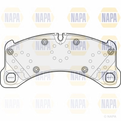 Brake Pad Set, disc brake (NBP1794)