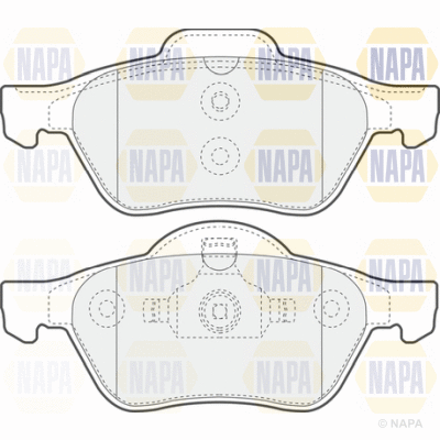 Brake Pad Set, disc brake (PBP7448)