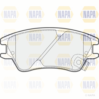 Brake Pad Set, disc brake (PBP7525)