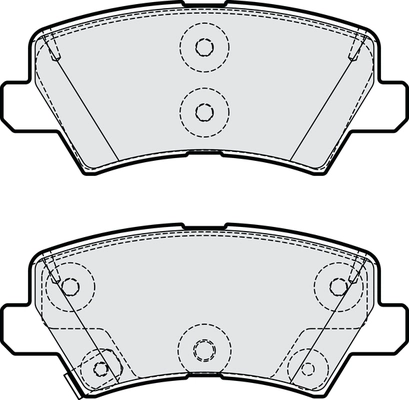Brake Pad Set, disc brake (PBP7965)