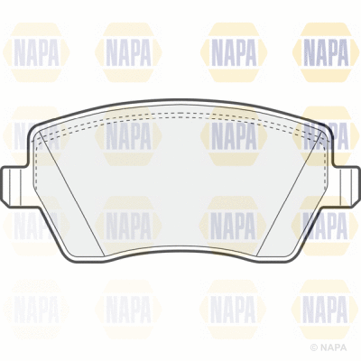 Brake Pad Set, disc brake (PBP7456)