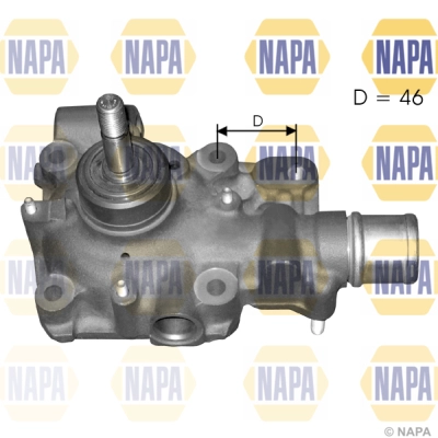 Water Pump, engine cooling (NWP1086)
