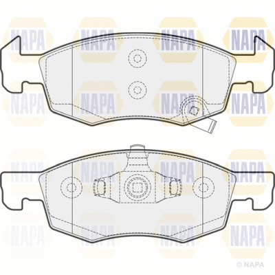 Brake Pad Set, disc brake (PBP7079)