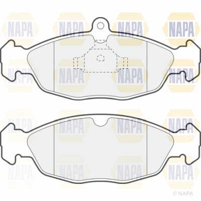 Brake Pad Set, disc brake (NBP1818)