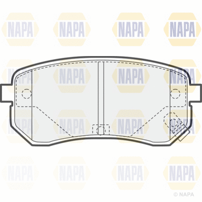 Brake Pad Set, disc brake (PBP7544)