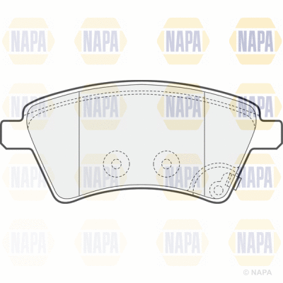 Brake Pad Set, disc brake (PBP7172)
