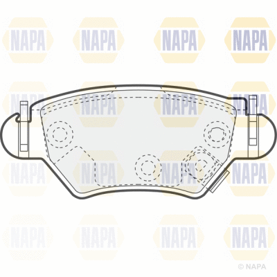 Brake Pad Set, disc brake (PBP7073)