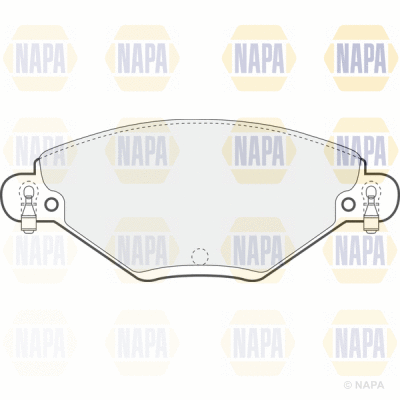 Brake Pad Set, disc brake (PBP7018)