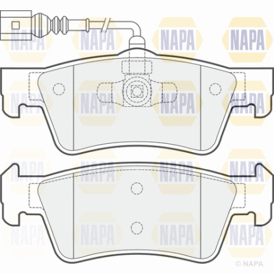 Brake Pad Set, disc brake (PBP7578)