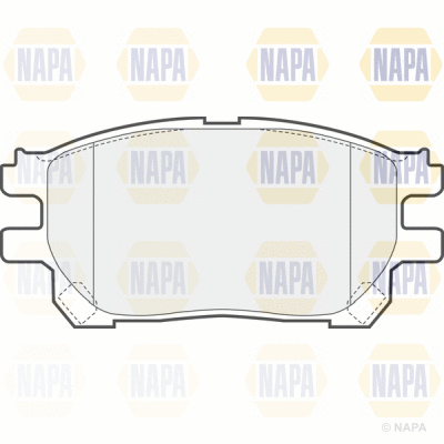 Brake Pad Set, disc brake (PBP7232)