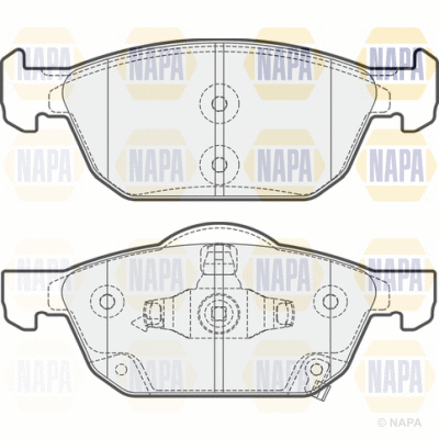 Brake Pad Set, disc brake (PBP7503)