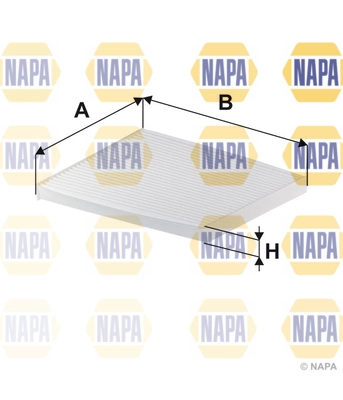 Filter, cabin air (NFC4012)