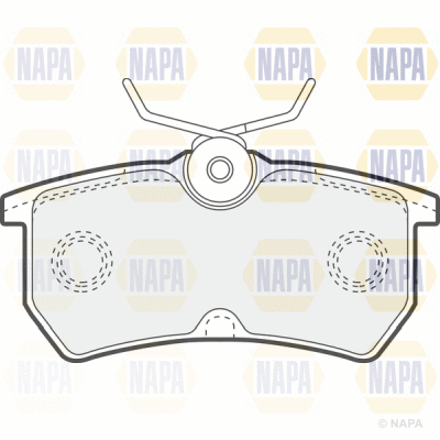 Brake Pad Set, disc brake (PBP7049)