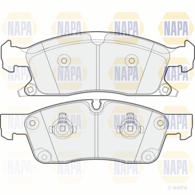 Brake Pad Set, disc brake (PBP7561)