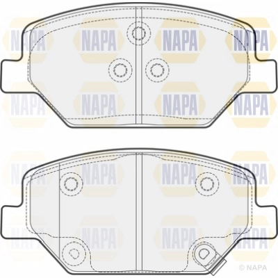 Brake Pad Set, disc brake (NBP1795)