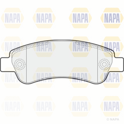 Brake Pad Set, disc brake (PBP7277)