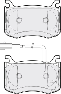 Brake Pad Set, disc brake (PBP7976)