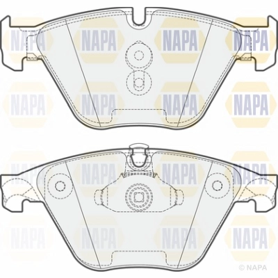 Brake Pad Set, disc brake (NBP1157)