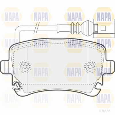 Brake Pad Set, disc brake (PBP7511)