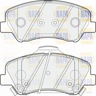 Brake Pad Set, disc brake (PBP7532)