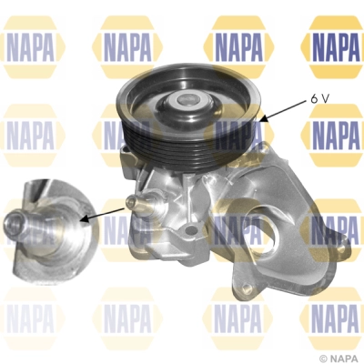 Water Pump, engine cooling (NWP1109)