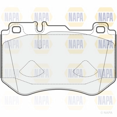 Brake Pad Set, disc brake (NBP1621)