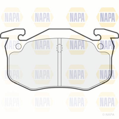 Brake Pad Set, disc brake (PBP7004)