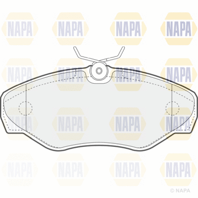 Brake Pad Set, disc brake (PBP7445)