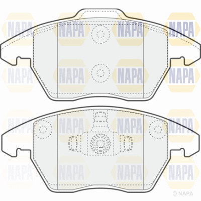 Brake Pad Set, disc brake (PBP7596)