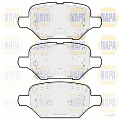 Brake Pad Set, disc brake (PBP7742)