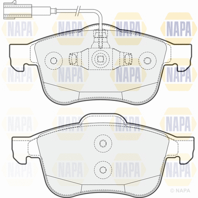 Brake Pad Set, disc brake (PBP7189)
