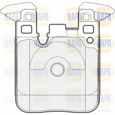 Brake Pad Set, disc brake (NBP1613)