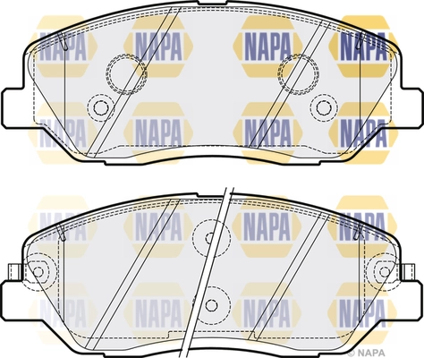 Brake Pad Set, disc brake (PBP7534)