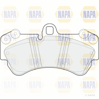 Brake Pad Set, disc brake (PBP7575)
