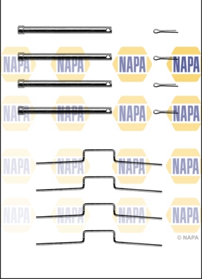 Accessory Kit, disc brake pad (NFK1366)